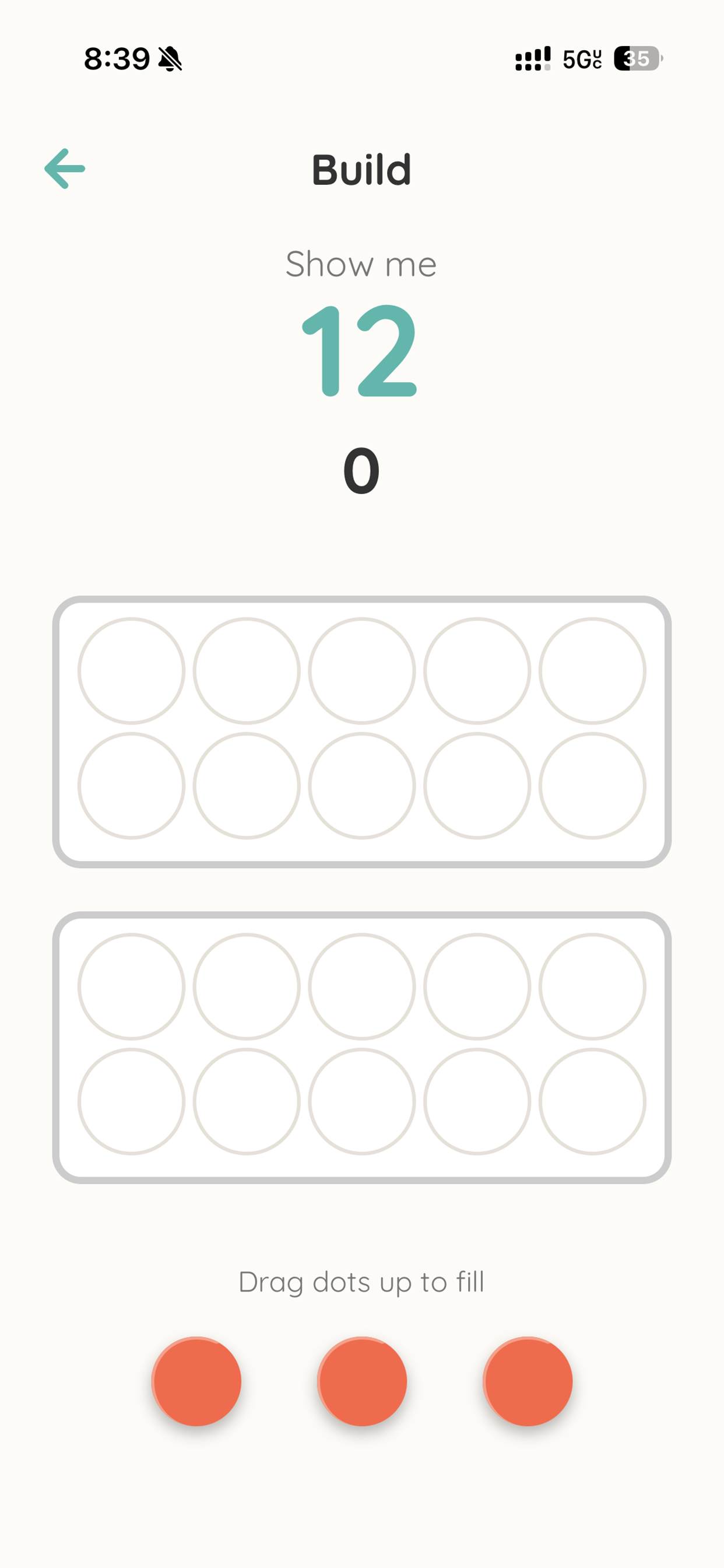 Tens Frame Screen